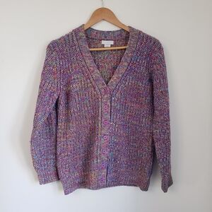 Stella McCartney cardigan Multicolor Knit Sweater Size 14